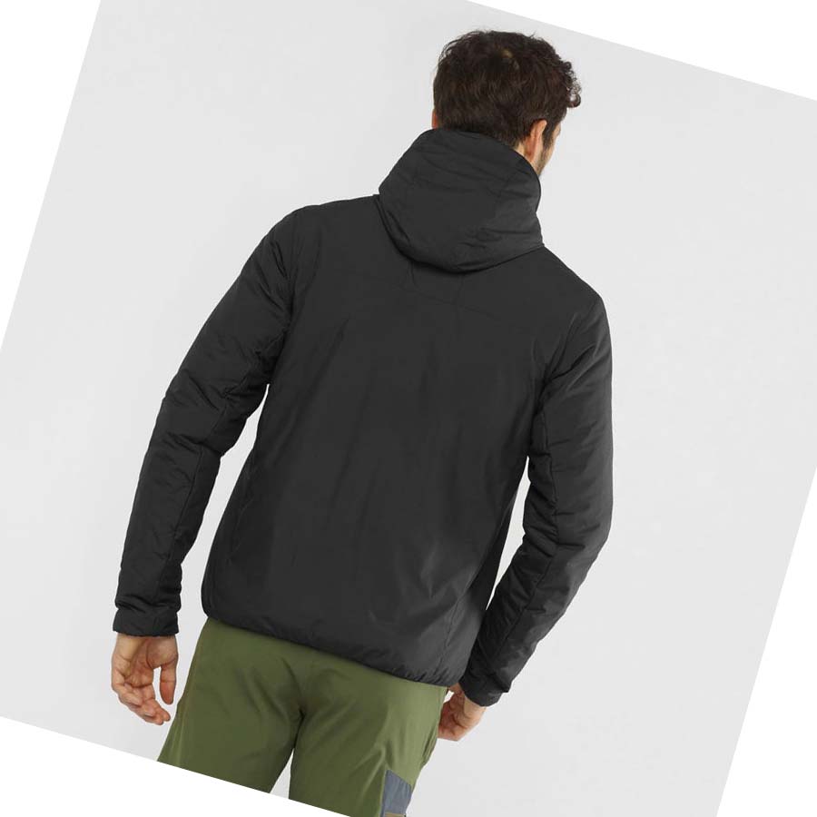 Chaquetas Salomon OUTRACK INSULATED Hombre Negros | MX 3321KOR